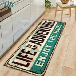 Rutschfeste Waschküchenmatte - Stilvolle Bodenmatte für den Waschraum