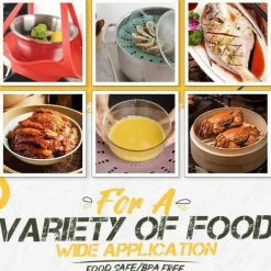 Rutschfester Dampfkorb – Dampfgareinsatz zum Kochen in der Küche