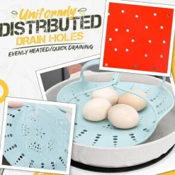 Rutschfester Dampfkorb – Dampfgareinsatz zum Kochen in der Küche