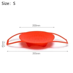 Rutschfester Dampfkorb – Dampfgareinsatz zum Kochen in der Küche