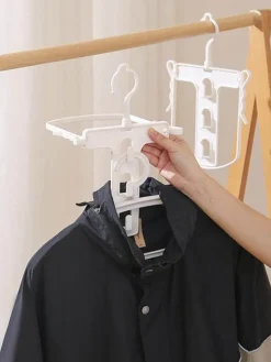 Rutschfester, faltbarer Pullover-Kleiderbügel – platzsparender Kleider-Organizer