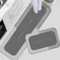 Rutschfester, saugfähiger Teppich – moderner Wohndekor-Teppich