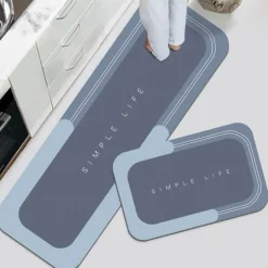 Rutschfester, saugfähiger Teppich – moderner Wohndekor-Teppich