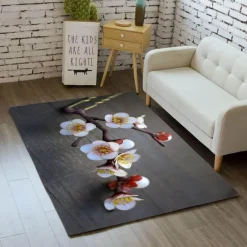 Rutschfester Wohnzimmerteppich - Bequemer Bodenteppich