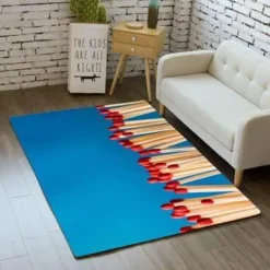 Rutschfester Wohnzimmerteppich - Bequemer Bodenteppich