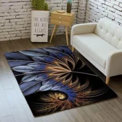 Rutschfester Wohnzimmerteppich - Bequemer Bodenteppich