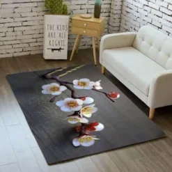 Rutschfester Wohnzimmerteppich - Bequemer Bodenteppich