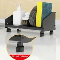 Rutschfestes Abtropfgestell für die Spüle – platzsparender Küchen-Organizer