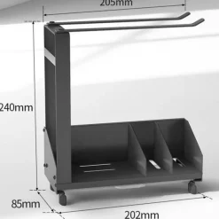 Rutschfestes Abtropfgestell für die Spüle – platzsparender Küchen-Organizer