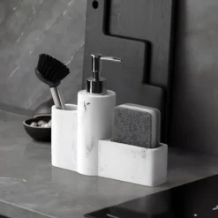 Saksia Soap Dispenser - Elegant Bathroom Accessory