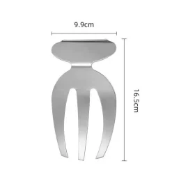 Salatgabel-Set aus Edelstahl für elegantes Essen