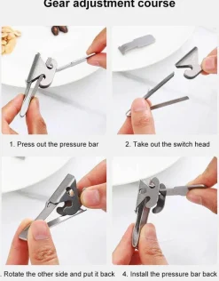 Samenschäler aus Edelstahl – Manuelles Obstwerkzeug