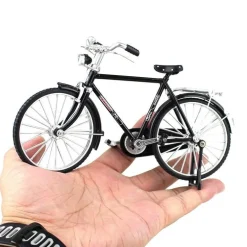 Sammlerstück Mini Fahrradmodell aus Metall - Vintage Fahrradspielzeug