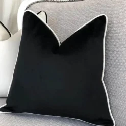 Samtkissenbezug - Moderner nordischer Kissenbezug 50x50