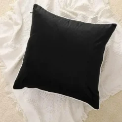 Samtkissenbezug - Moderner nordischer Kissenbezug 50x50
