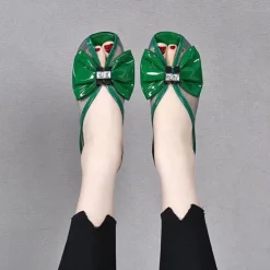 Sandalen mit Schleife – bequeme Sommer-Absätze