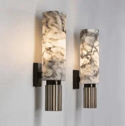Santorini Marmor-Wandlampe – Elegante Leuchte