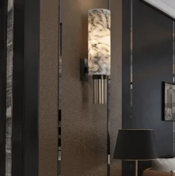 Santorini Marmor-Wandlampe – Elegante Leuchte