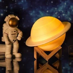 Saturn Space Lamp - LED Galaxy Night Light