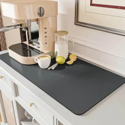 Saugfähige Abtropfmatte – Kaffeematte für die Küchentheke