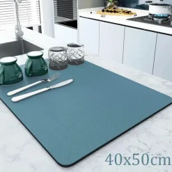 Saugfähige Abtropfmatte – Kaffeematte für die Küchentheke