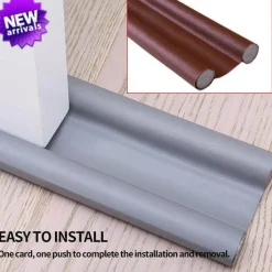 Schalldichte Türdichtung - Geräuschreduzierung unter der Türleiste