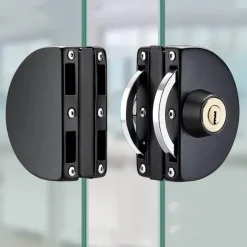 Schiebetürschloss aus Edelstahl - Sicherheitsglastürschloss