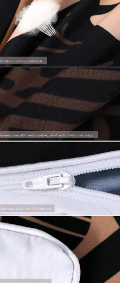 Schildkröten-Bettbezug-Set – Luxuriöse goldene Schildkrötenbettwäsche