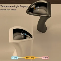 Schlangenförmiger LED-Wasserhahn - Intelligente Badezimmer-Küchenarmatur mit Touch-Steuerung
