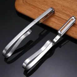 Schäler aus Edelstahl – Multifunktionales Küchengerät mit leicht zu reinigendem Design