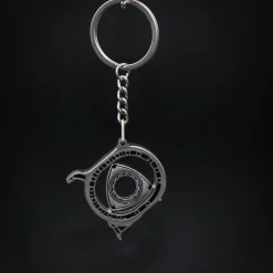 Schlüsselanhänger mit Rotor aus der Luftfahrt – rotierendes Flugzeugzubehör aus Metall