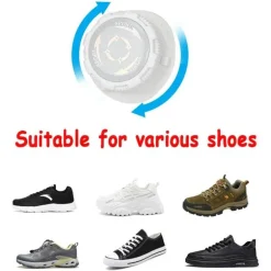 Schneller automatischer Schnallen-Schuhclip ohne Binden