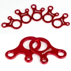 Schnellknoten-Zeltseilschnallen - 10er-Pack Campingausrüstung