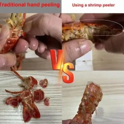 Schnellschäler für Garnelen – Universelles Werkzeug zum Schälen von Meeresfrüchten