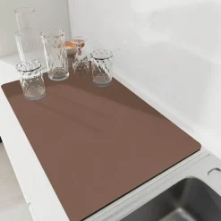Schnelltrocknende, rutschfeste Küchenmatte – super saugfähig, groß