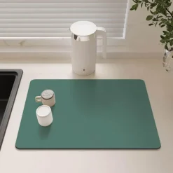 Schnelltrocknende, rutschfeste Küchenmatte – super saugfähig, groß