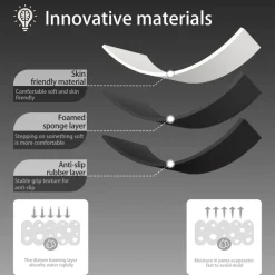 Schnelltrocknende, rutschfeste Küchenmatte – super saugfähig, groß