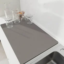 Schnelltrocknende, rutschfeste Küchenmatte – super saugfähig, groß