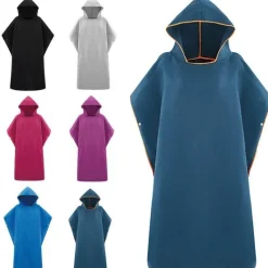 Schnelltrocknender Wickelmantel aus Mikrofaser – leicht und vielseitig