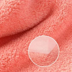 Schnelltrocknendes Handtuch aus Korallenfleece mit Cartoon-Tiermotiv, ideal für Zuhause, Küche und Badezimmer