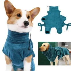 Schnelltrocknendes Hundehandtuch – weiches, saugfähiges Haustier-Badetuch