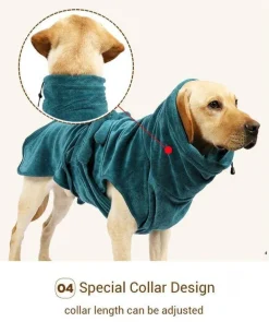 Schnelltrocknendes Hundehandtuch – weiches, saugfähiges Haustier-Badetuch