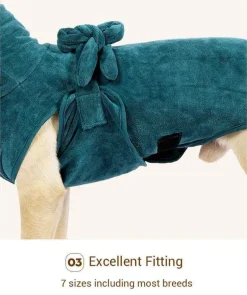 Schnelltrocknendes Hundehandtuch – weiches, saugfähiges Haustier-Badetuch