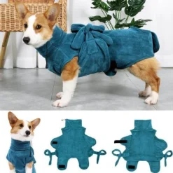 Schnelltrocknendes Hundehandtuch – weiches, saugfähiges Haustier-Badetuch