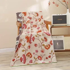 Schnelltrocknendes, mehrlagiges Gaze-Badetuch – saugfähig, 80 x 160 cm, für Zuhause, Strand, Spa