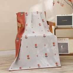 Schnelltrocknendes, mehrlagiges Gaze-Badetuch – saugfähig, 80 x 160 cm, für Zuhause, Strand, Spa