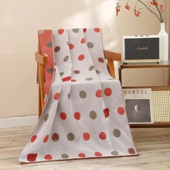 Schnelltrocknendes, mehrlagiges Gaze-Badetuch – saugfähig, 80 x 160 cm, für Zuhause, Strand, Spa