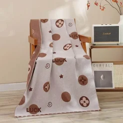 Schnelltrocknendes, mehrlagiges Gaze-Badetuch – saugfähig, 80 x 160 cm, für Zuhause, Strand, Spa