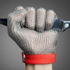 Schnittfeste Handschuhe aus Edelstahlgeflecht – Sicherheitshandschuhe für die Küche