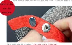 Schnittfeste Handschuhe aus Edelstahlgeflecht – Sicherheitshandschuhe für die Küche